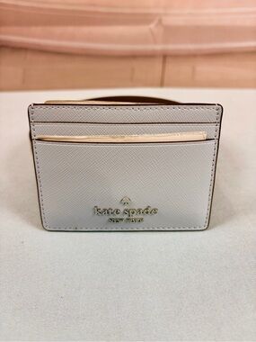 Kate Spade light blue/graysh Card Holder